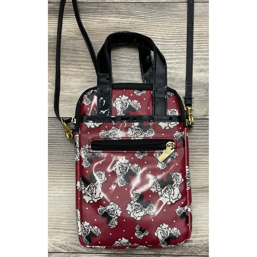 Disney Tech Crossbody Tablet Keeper Walt Disney World Rose‎ Print Minnie